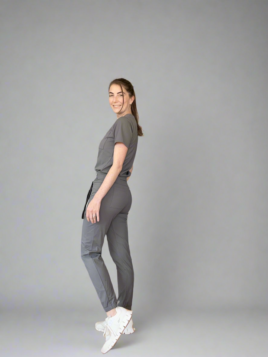 Women's Tuck-In Top in Gray