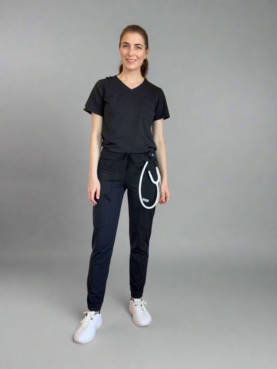 Women's Jogger Pants in Black