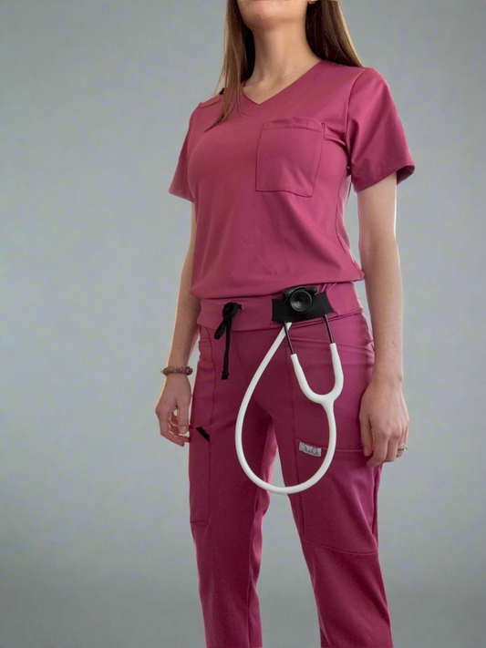 Women's Bootcut Pants in Vintage Rose