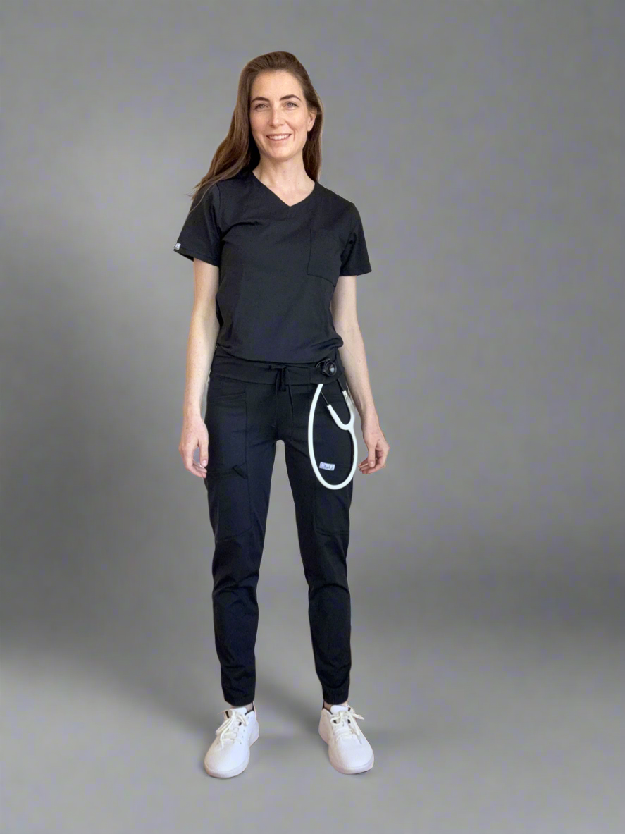 Women's Jogger Pants in Black