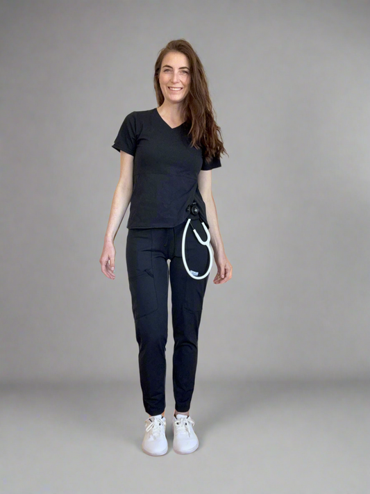 Women’s Pendulum Top in Black