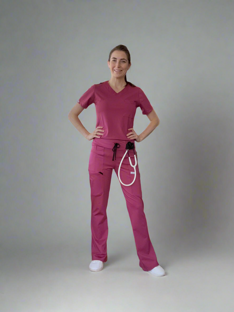 Women's Tuck-In Top in Vintage Rose