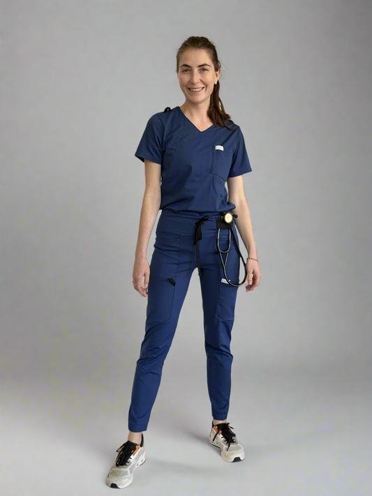Women's Jogger Pants in True Navy