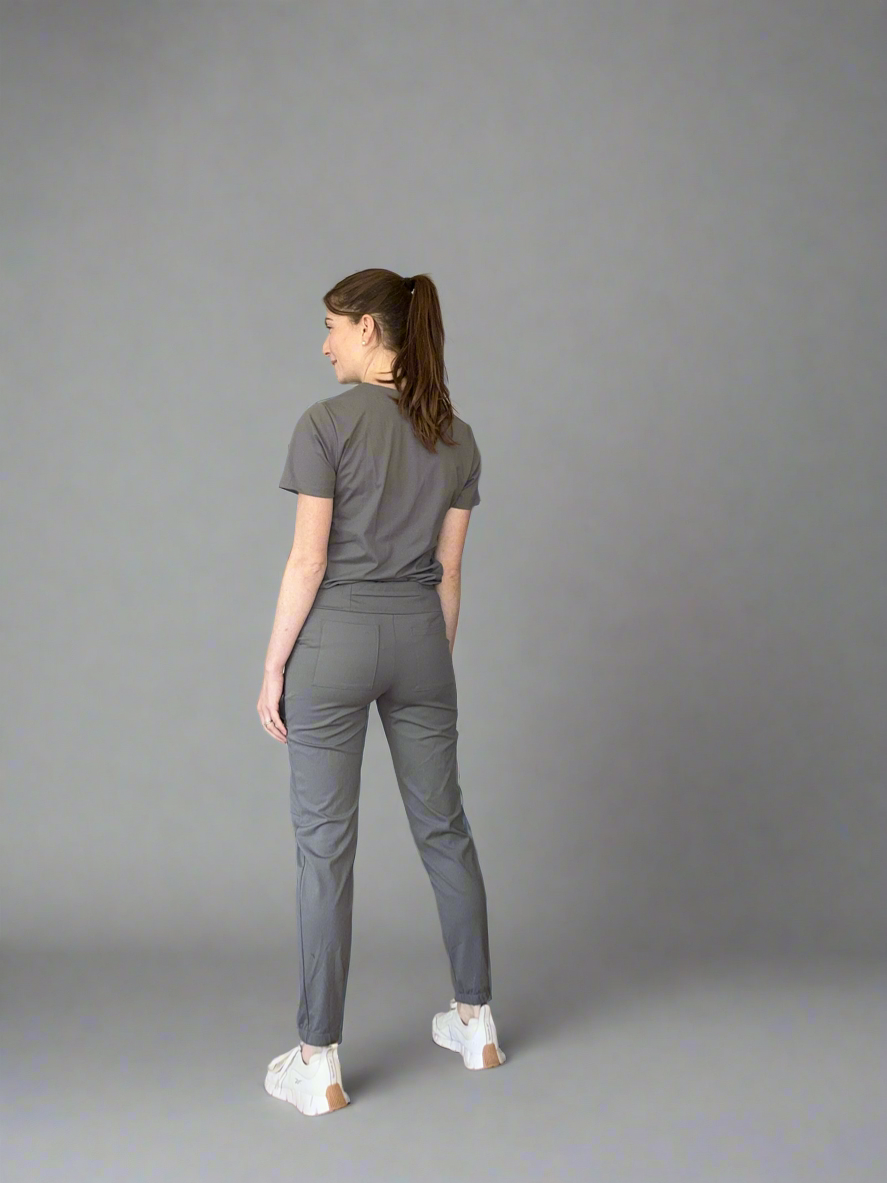 Women's Tuck-In Top in Gray
