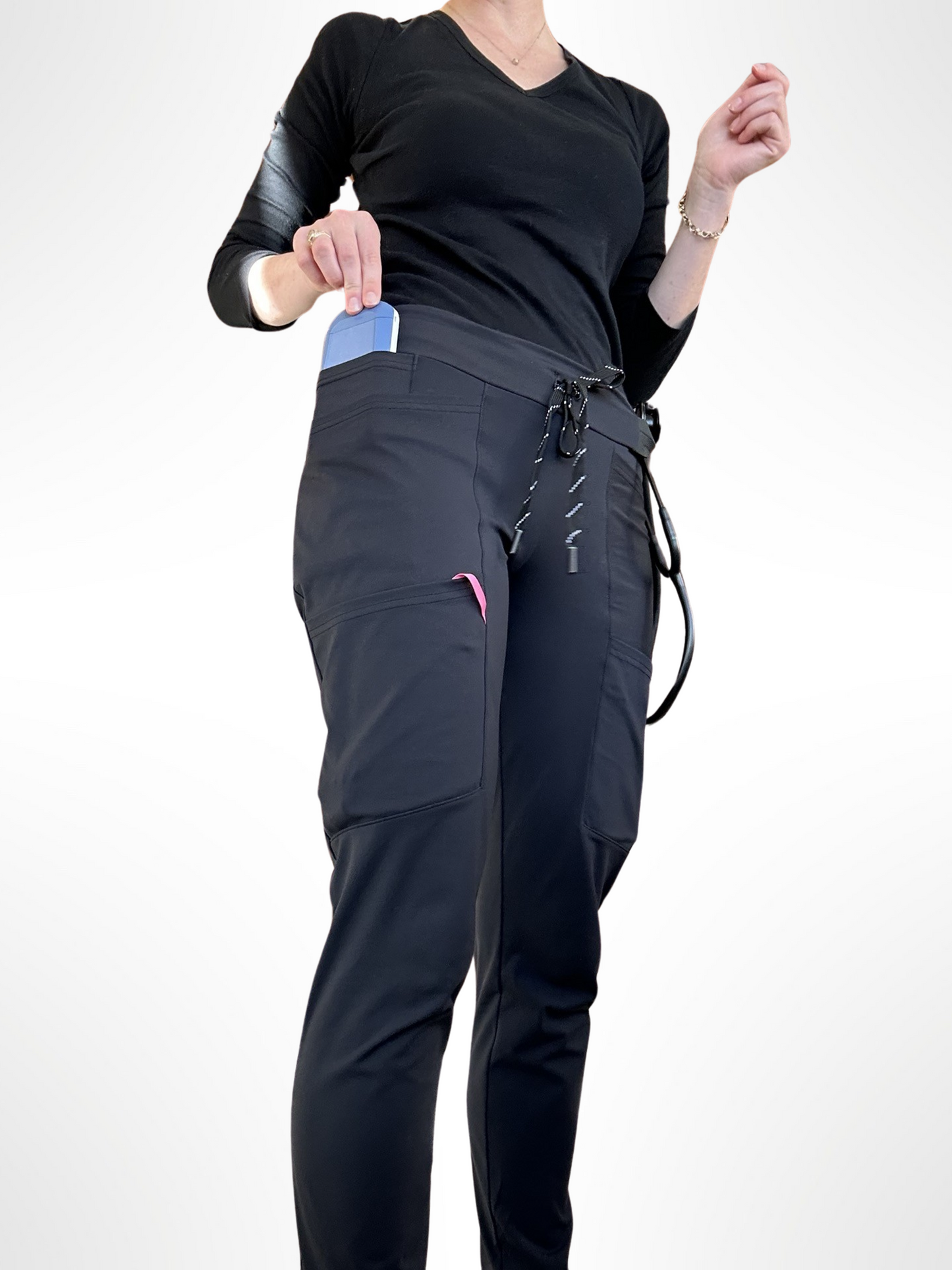 Women's Jogger Pants in Black