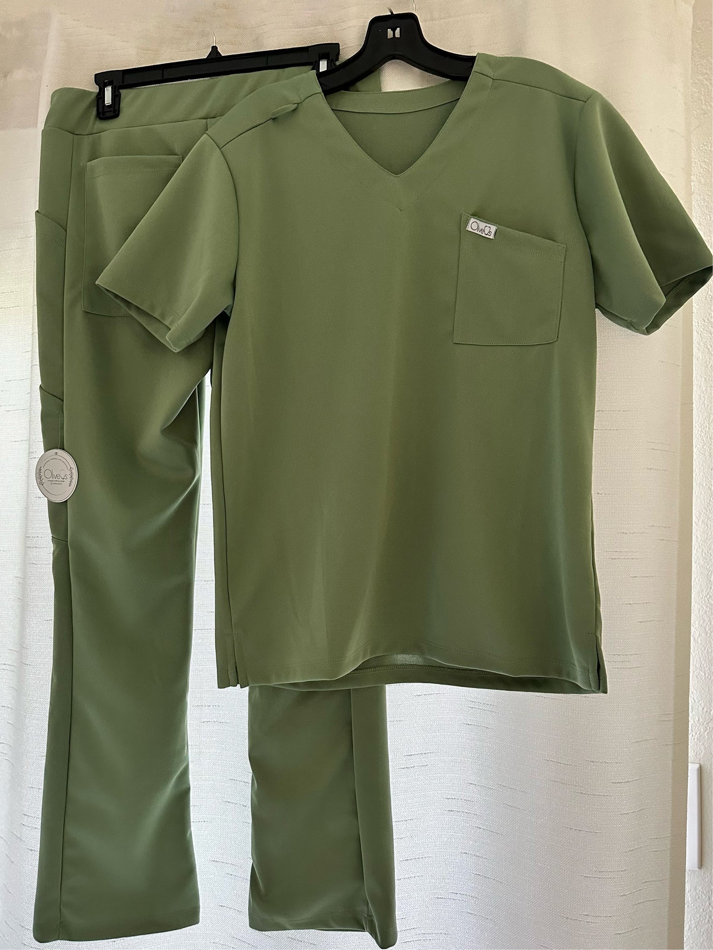 Men's Top in Olive Green