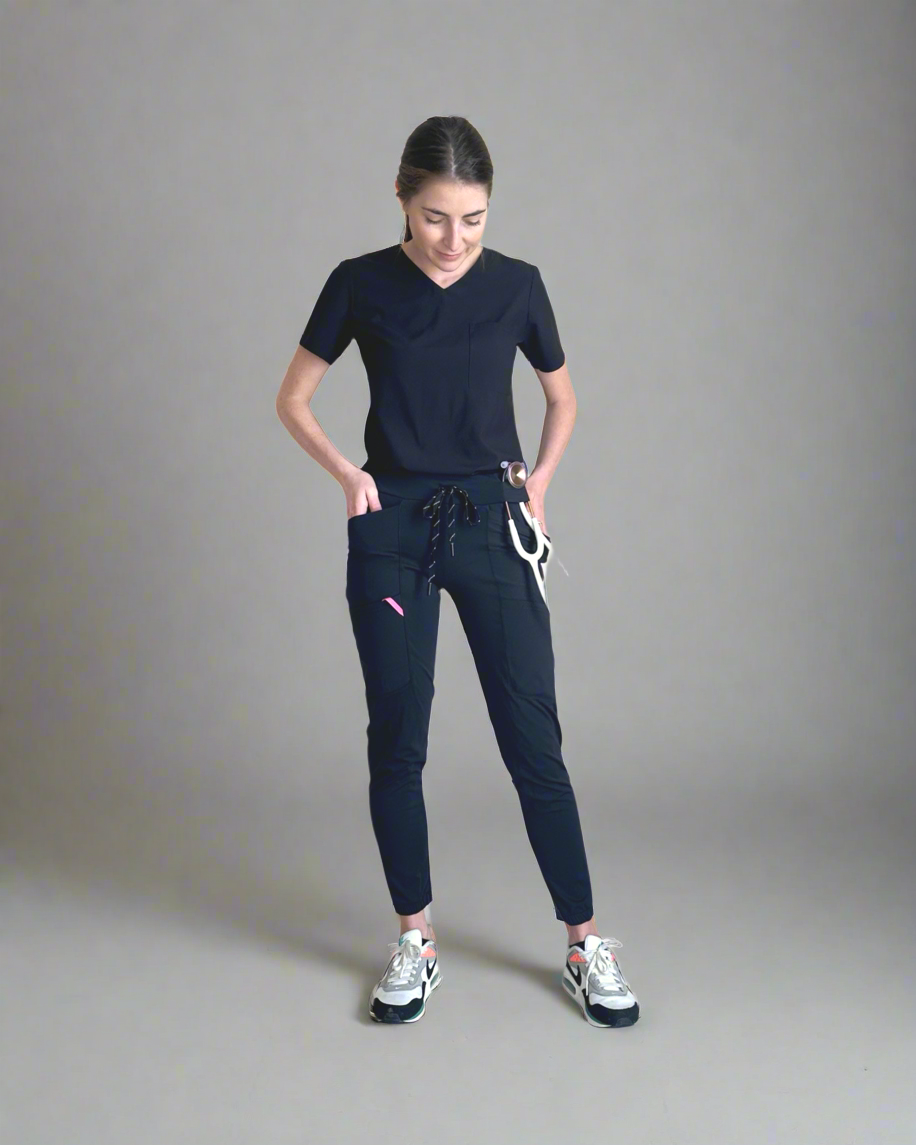 Women's Jogger Pants in Black