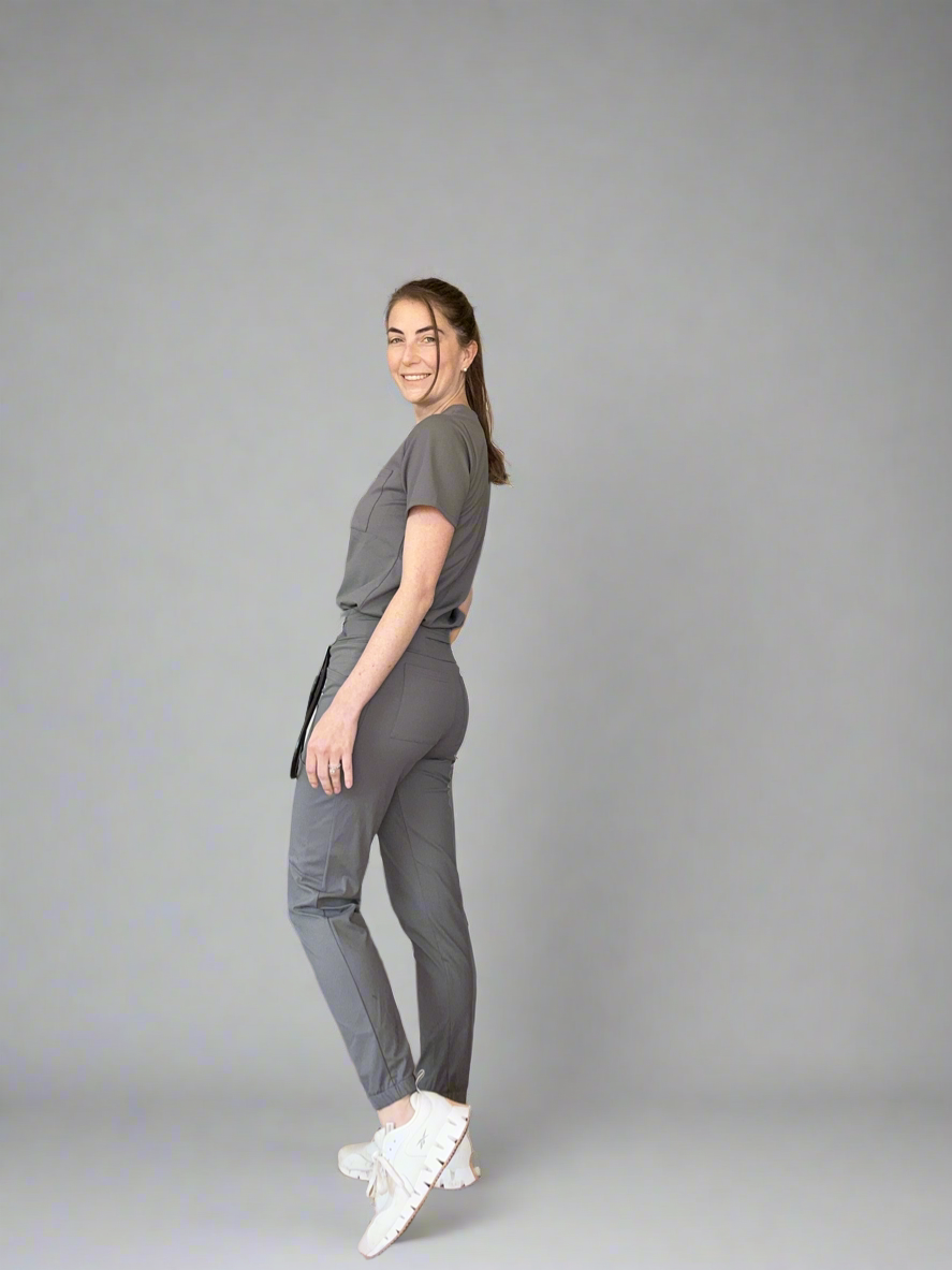 Women's Tuck-In Top in Grey