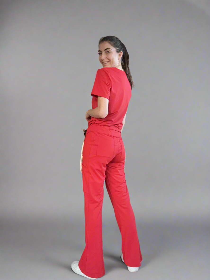 Preorder: Women's Tuck-In Top in Scarlet