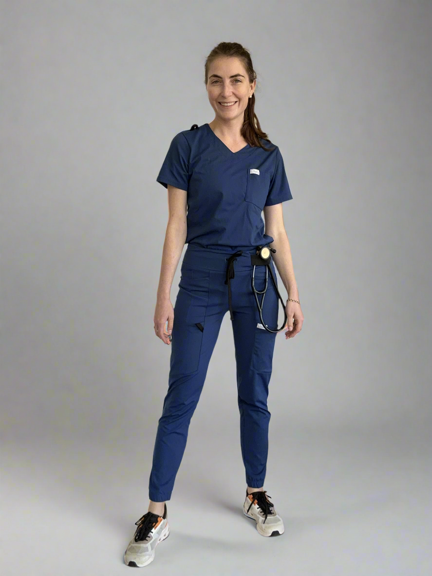 Women's Jogger Pants in True Navy